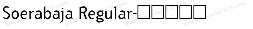 Soerabaja Regular字体转换